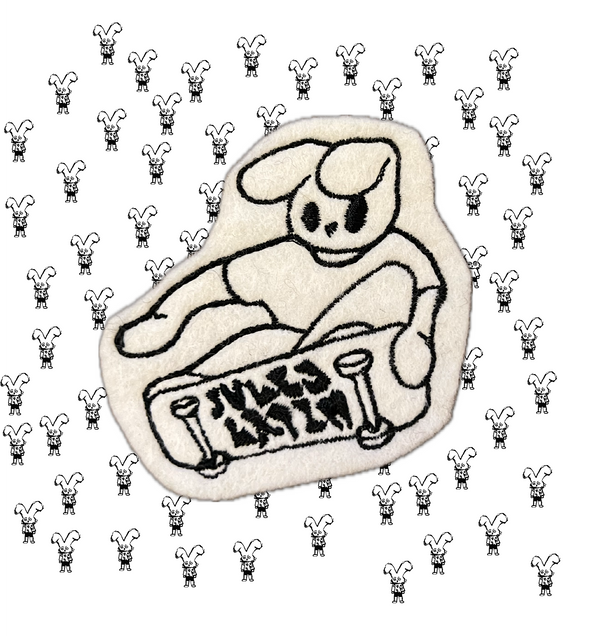 Skate Patch - Wit